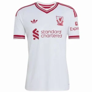 Liverpool Camiseta 2026 2027 Segunda Blanca - Camiseta Liverpool | 7camisetas