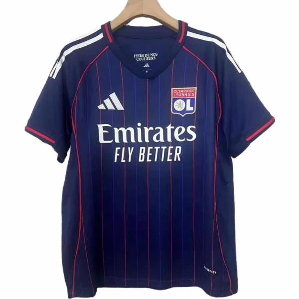 Lyon Camiseta 2025 2026 Segunda Azul - Camiseta Lyon | 7camisetas