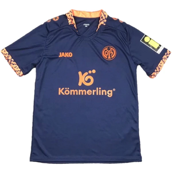 Maguncia 05 Camiseta 2024 2025 Segunda Azul - Camiseta Bundesliga Maguncia 05 | 7camisetas