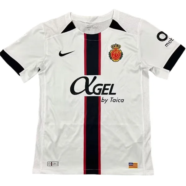 RCD Mallorca Camiseta 2025 2026 Segunda Blanca - Camiseta La Liga RCD Mallorca | 7camisetas