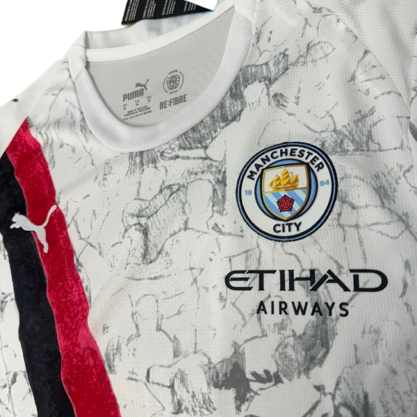 Manchester City Camiseta 2025 2026 Segunda Blanca - Camiseta Manchester City | 7camisetas