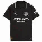 Manchester City Camiseta 2025 2026 Segunda Negra - Camiseta Manchester City | 7camisetas
