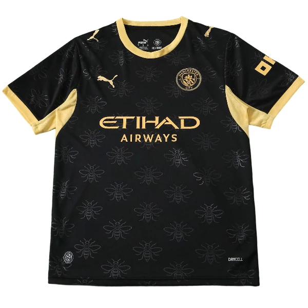 Manchester City Camiseta 2026 2027 Segunda Negra - Camiseta Manchester City | 7camisetas