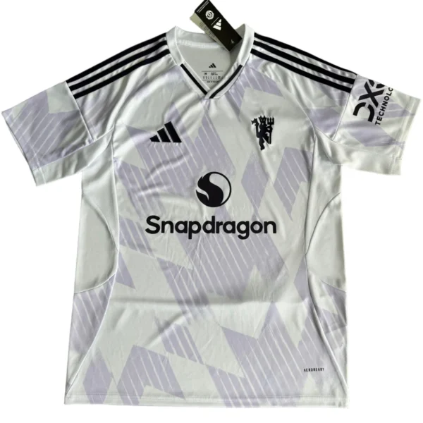 Manchester United Camiseta 2025 2026 Segunda Blanca - Camiseta Manchester United | 7camisetas