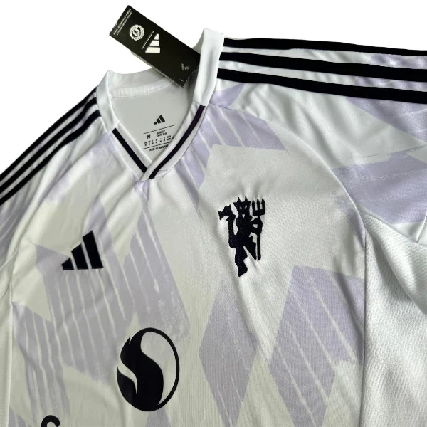 Manchester United Camiseta 2025 2026 Segunda Blanca - Camiseta Manchester United | 7camisetas