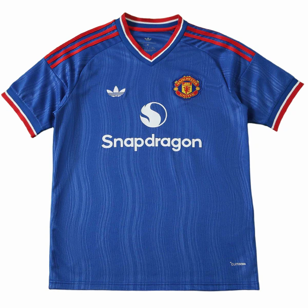 Manchester United Camiseta 2026 2027 Segunda Azul - Camiseta Manchester United | 7camisetas