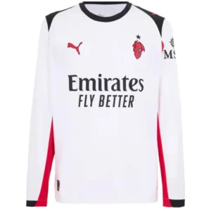 AC Milan Camiseta 2025 2026 Segunda Blanca - Camiseta Ac Milan | 7camisetas