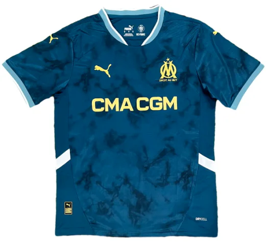 Marsella Camiseta 2024 2025 Segunda Azul - Camiseta Marsella | 7camisetas