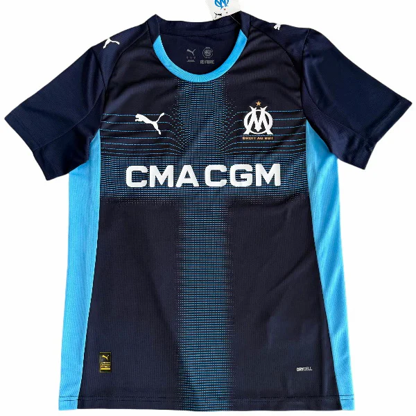 Marsella Camiseta 2025 2026 Segunda Negra - Camiseta Marsella | 7camisetas