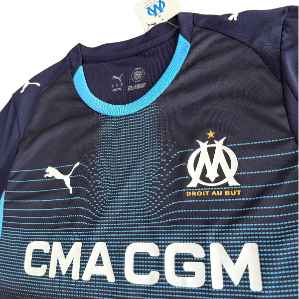 Marsella Camiseta 2025 2026 Segunda Negra - Camiseta Marsella | 7camisetas