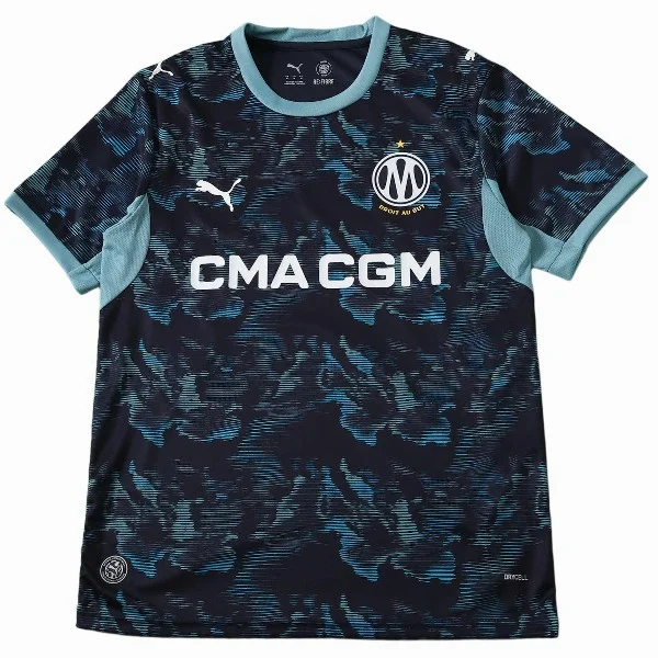 Marsella Camiseta 2026 2027 Segunda Azul - Camiseta Marsella | 7camisetas