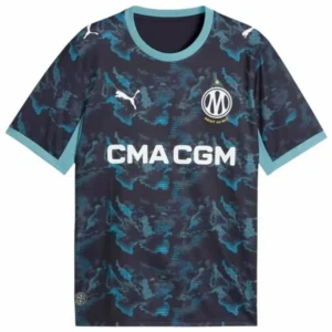 Marsella Camiseta 2026 2027 Segunda Azul - Camiseta Marsella | 7camisetas