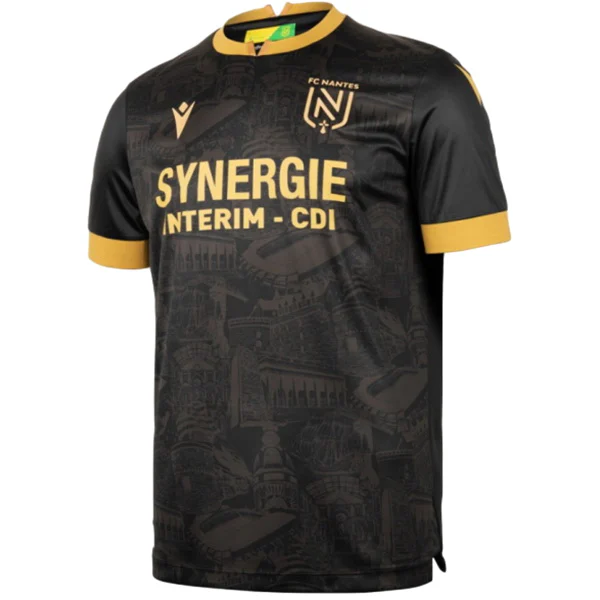 Tailandia Segunda Camiseta Nantes 2024 2025 Negro FC Nantes Camiseta 2024 2025 Segunda Negra - Camiseta Fc Nantes | 7camisetas