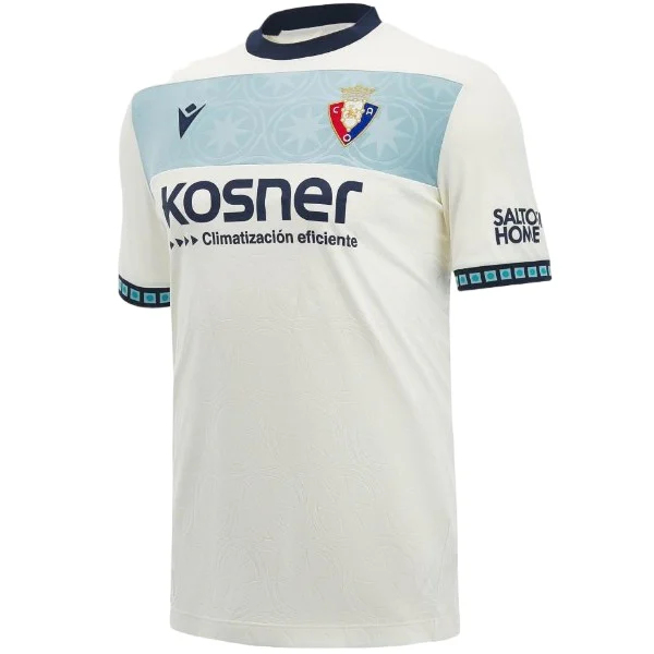 Tailandia Segunda Camiseta Osasuna 2026 2027 Blanco CA Osasuna Camiseta 2026 2027 Segunda Blanca - Camiseta La Liga CA Osasuna | 7camisetas