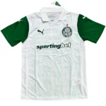 SE Palmeiras Camiseta 2025 2026 Segunda Blanca - Camiseta Kidsuper X Se Palmeiras Graphic Masculina | 7camisetas