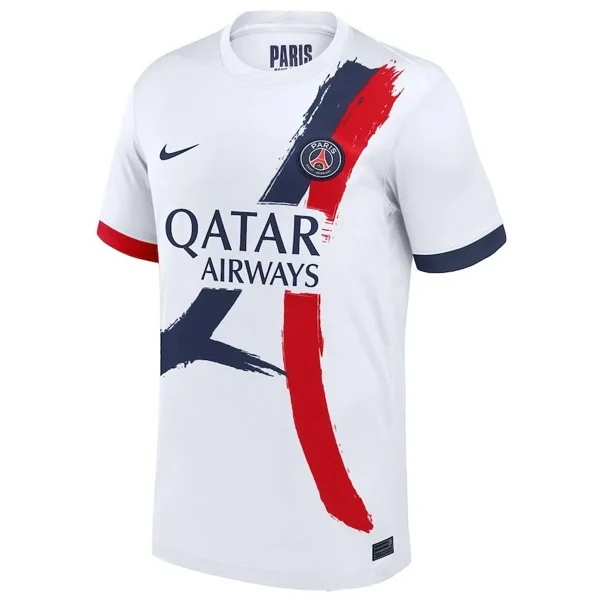 Tailandia Segunda Camiseta Paris Saint Germain 2024 2025 Blanco Paris Saint Germain Camiseta 2024 2025 Segunda Blanca - Camiseta Paris Saint Germain | 7camisetas