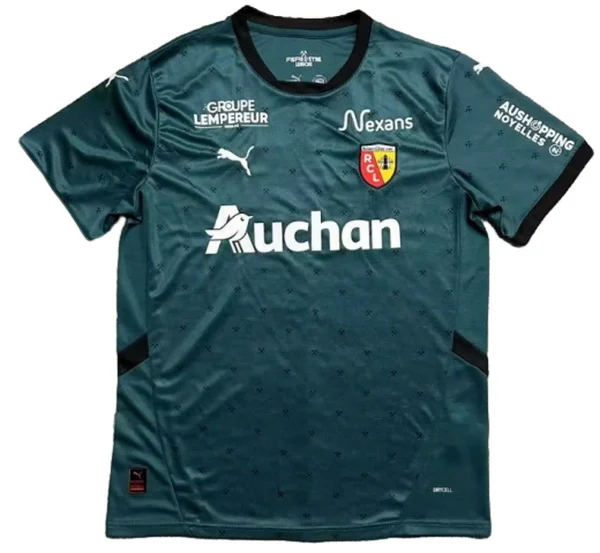 RC Lens Camiseta 2024 2025 Segunda Verde - Camiseta Rc Lens | 7camisetas
