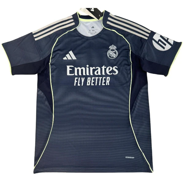Real Madrid Camiseta 2025 2026 Segunda Azul - Camiseta Real Madrid | 7camisetas