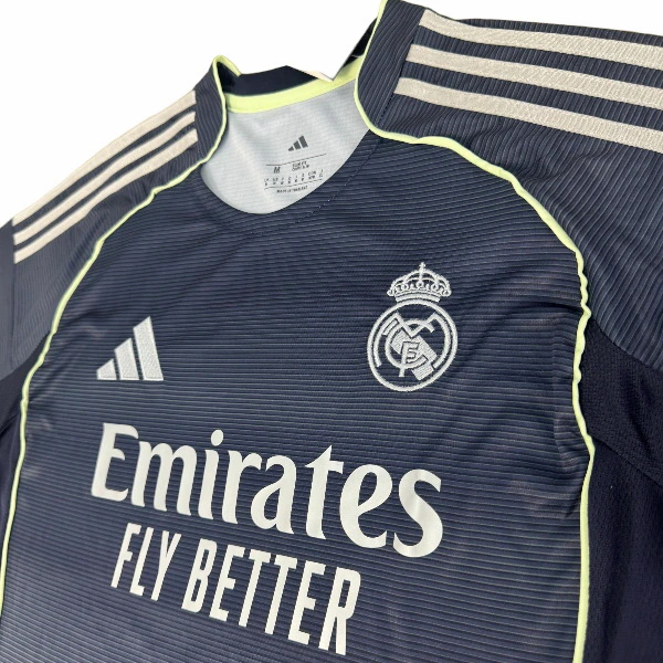 Real Madrid Camiseta 2025 2026 Segunda Azul - Camiseta Real Madrid | 7camisetas