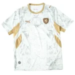 Republica Checa Camiseta 2026 Segunda Blanca - Camiseta Republica Checa | 7camisetas