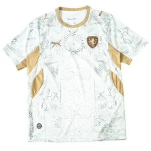 Republica Checa Camiseta 2026 Segunda Blanca - Camiseta Republica Checa | 7camisetas