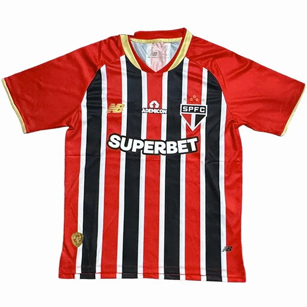 São Paulo Camiseta 2025 2026 Segunda Roja - Camiseta São Paulo 2026 | 7camisetas