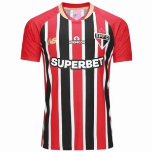 São Paulo Camiseta 2025 2026 Segunda Roja - Camiseta São Paulo 2026 | 7camisetas