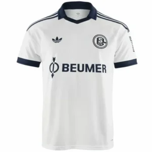 Schalke 04 Camiseta 2026 2027 Segunda Blanca - Camiseta Bundesliga Schalke 04 | 7camisetas