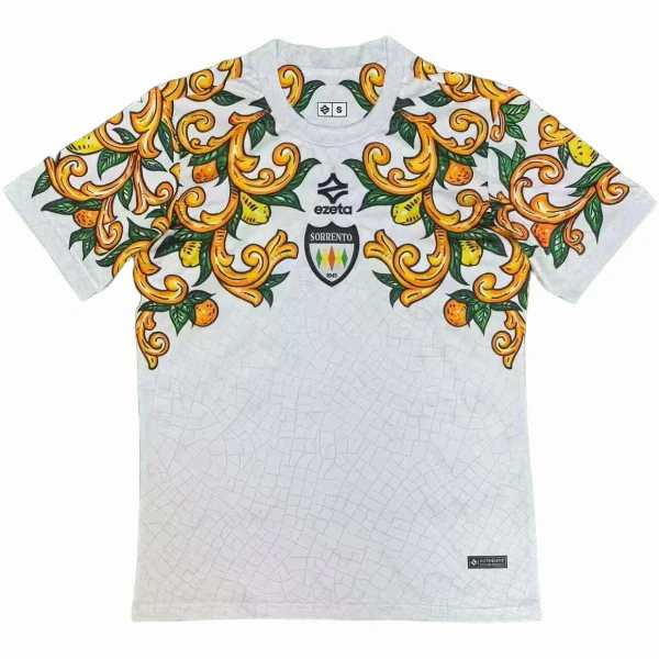 Tailandia Segunda Camiseta Sorrento 2025 2026 Blanco Sorrento Calcio 1945 Camiseta 2025 2026 Segunda Blanca - Camiseta Sorrento Calcio 1945 | 7camisetas