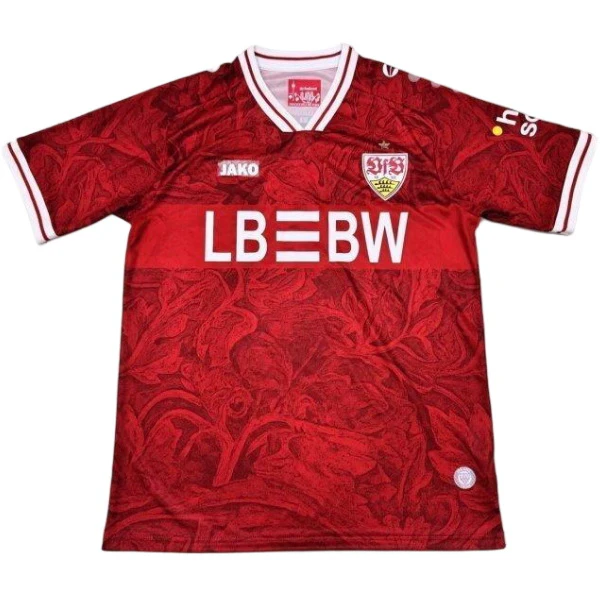 VfB Stuttgart Camiseta 2025 2026 Segunda Roja - Camiseta Vfb Stuttgart | 7camisetas
