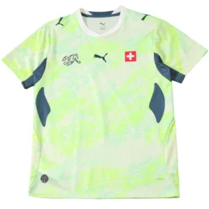 Suiza Camiseta 2026 Segunda Verde - Camiseta Suiza Mundial 2026 | 7camisetas