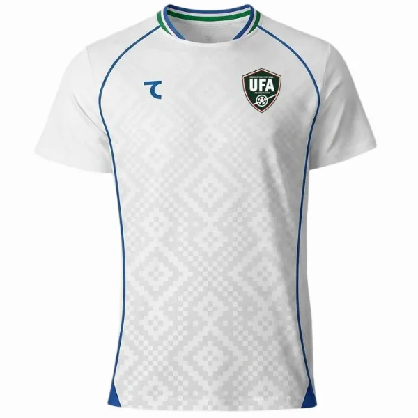 Tailandia Segunda Camiseta Uzbekistán 2026 Blanco Uzbekistán Camiseta 2026 Segunda Blanca - Camiseta Uzbekistán Mundial 2026 | 7camisetas