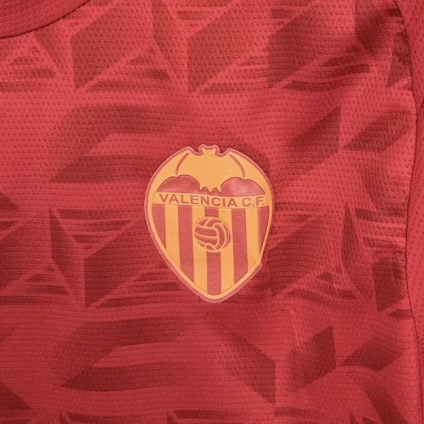 Valencia CF Camiseta 2025 2026 Segunda Roja - Camiseta La Liga Valencia CF | 7camisetas