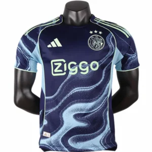Ajax Camiseta Edición Jugadores 2025 2026 Segunda Azul - Camiseta Ajax | 7camisetas