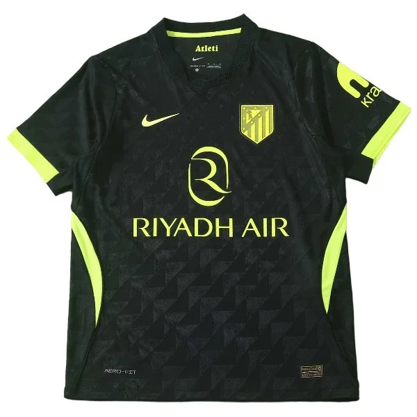 Atlético Madrid Camiseta Edición Jugadores 2026 2027 Segunda Negra - Camiseta Atlético Madrid | 7camisetas