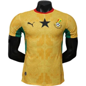 Ghana Camiseta Edición Jugadores 2026 Segunda Amarilla - Camiseta Ghana Mundial 2026 | 7camisetas