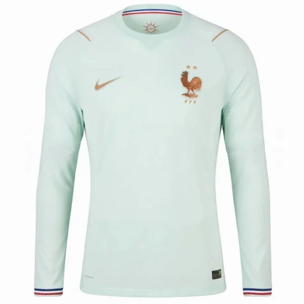 Tailandia Segunda Manga Larga Francia 2026 Verde Francia Camiseta 2026 Segunda Verde - Camiseta Francia Mundial 2026 | 7camisetas
