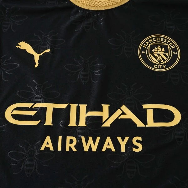 Manchester City Camiseta 2026 2027 Segunda Negra - Camiseta Manchester City | 7camisetas