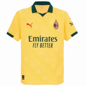 AC Milan Camiseta 2025 2026 Tercera Amarilla - Camiseta Ac Milan | 7camisetas