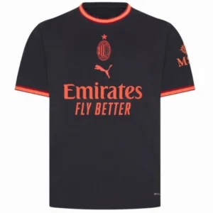 AC Milan Camiseta 2026 2027 Tercera Negra - Camiseta Ac Milan | 7camisetas