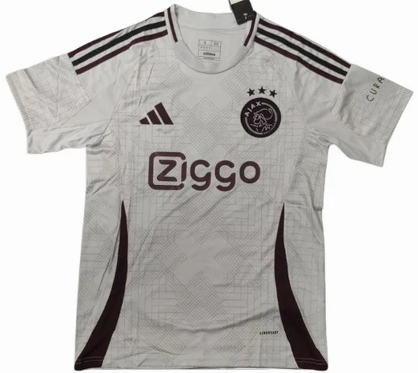 Ajax Camiseta 2024 2025 Tercera Blanca - Camiseta Ajax | 7camisetas