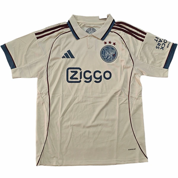 Ajax Camiseta 2025 2026 Tercera Amarilla - Camiseta Ajax | 7camisetas