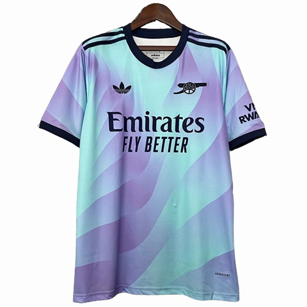 Arsenal Camiseta 2024 2025 Tercera Púrpura - Camiseta Arsenal | 7camisetas