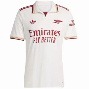 Arsenal Camiseta 2025 2026 Tercera Blanca - Camiseta Arsenal | 7camisetas