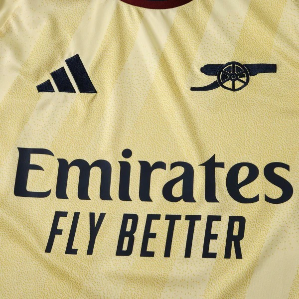 Arsenal Camiseta 2026 2027 Tercera Amarilla - Camiseta Arsenal | 7camisetas