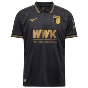 FC Augsburg Camiseta 2025 2026 Tercera Negra - Camiseta Fc Augsburg | 7camisetas