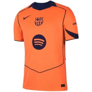 FC Barcelona Camiseta 2025 2026 Tercera Naranja - Camiseta Barcelona | 7camisetas