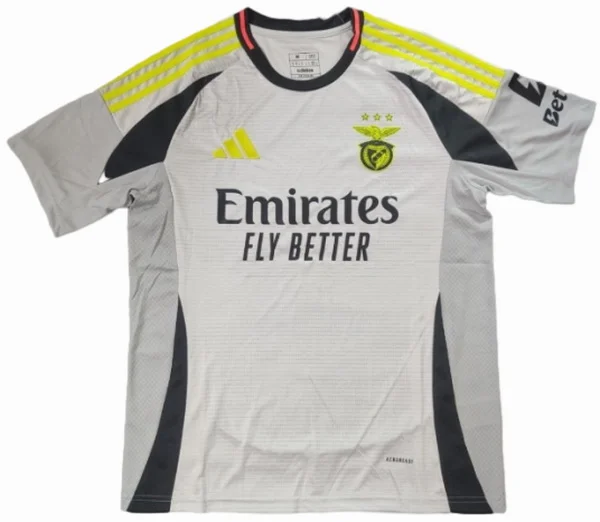 SL Benfica Camiseta 2024 2025 Tercera Gris | 7camisetas