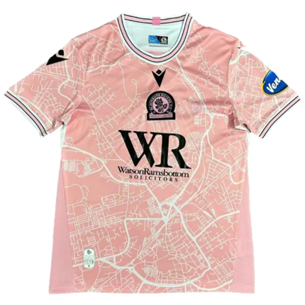 Blackburn Rovers Camiseta 2024 2025 Tercera Rosa - Camiseta Blackburn Rovers | 7camisetas