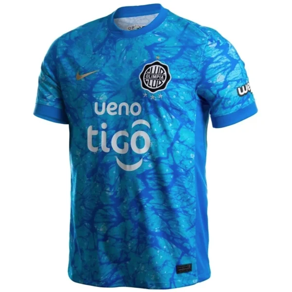 Club Olimpia Camiseta 2025 2026 Tercera Azul - Camiseta Club Olimpia | 7camisetas